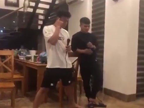 Quang Hải, Bùi Tiến Dũng song ca
