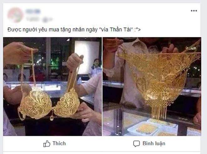 Thực hư bộ bikini bằng vàng ròng khiến chị em mê mẩn trước ngày vía Thần Tài-3