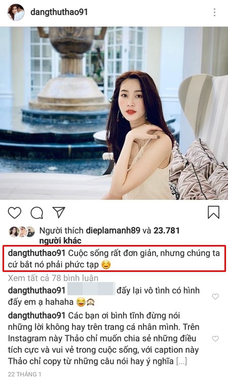 Cùng đăng một dòng trạng thái, Đặng Thu Thảo gây tranh cãi còn Quang Hải lại nhận được phản ứng thế này từ dân mạng-3