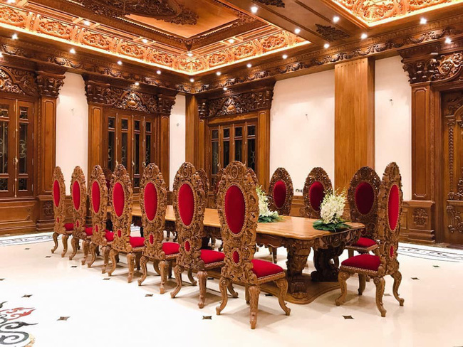 Rò rỉ hình ảnh xa hoa bên trong lâu đài 7 tầng của gia đình cô dâu xinh đẹp nổi tiếng Nam Định-9