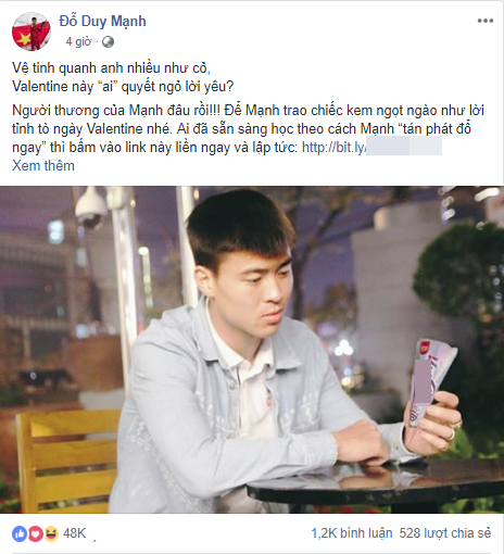 Thông báo tặng kem cho người thương Valentine sắp tới, Duy Mạnh tịt ngóm khi bạn gái Quỳnh Anh dằn mặt câu này-1