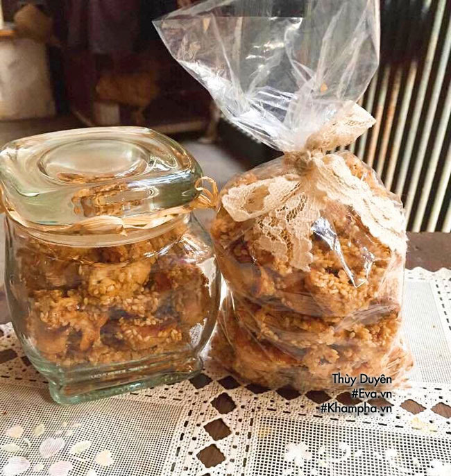 Hạt điều thừa sau Tết đem ngào đường, vừng giòn tan, để dành ăn chơi-4