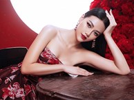 Hoa hậu Trái đất Phương Khánh tung bộ ảnh nữ hoàng quyền lực, đậm chất Á Đông