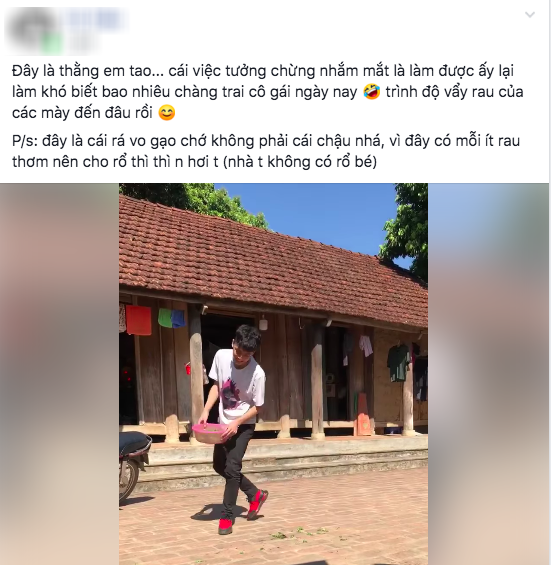 Clip chứng minh: Thứ gì cũng có thể học, nhưng vẩy rau thì mãi mãi vẫn là khó nhé!-1