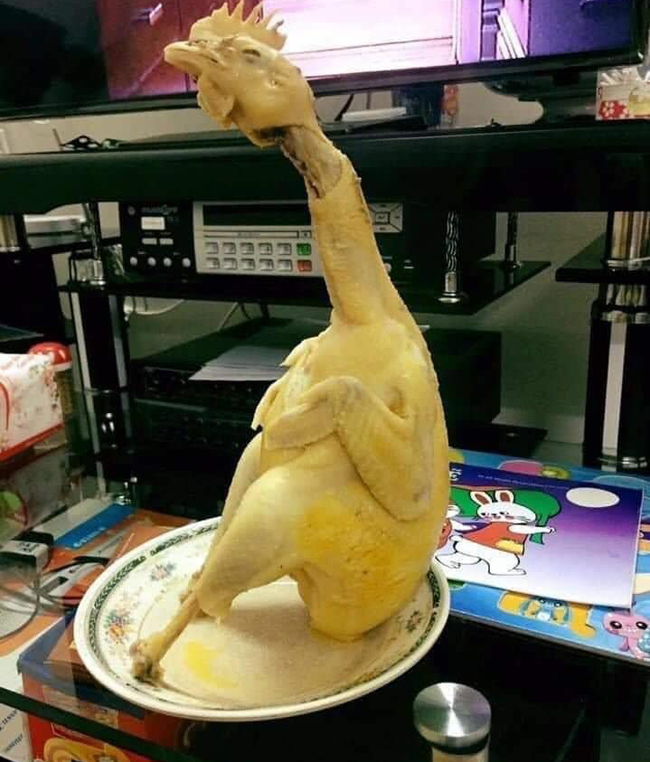 Những tư thế luộc gà độc nhất vô nhị Tết 2019-5