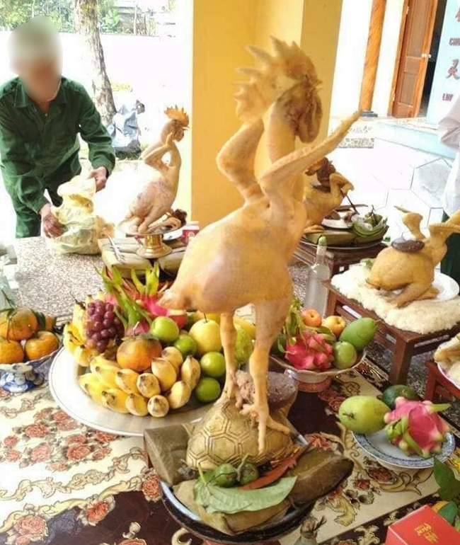 Những tư thế luộc gà độc nhất vô nhị Tết 2019-9