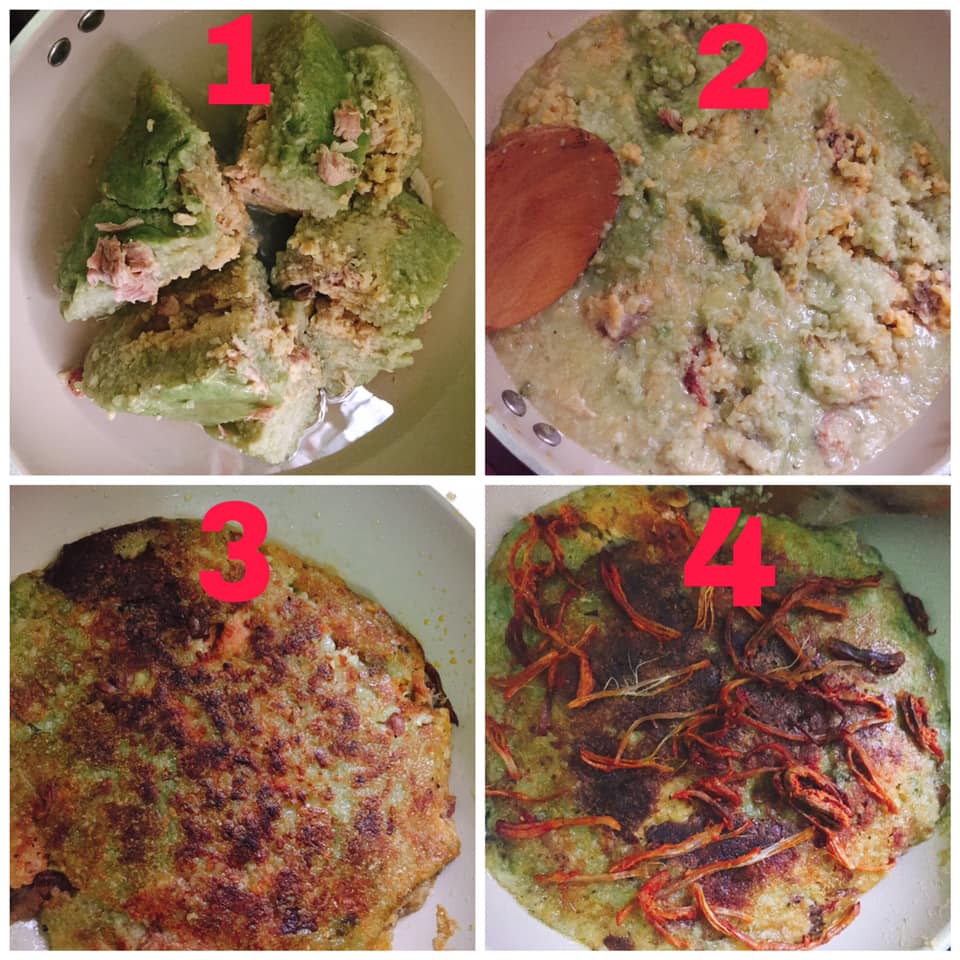 Bắt chước làm bánh chưng rán nước lọc, chị em cười ra nước mắt vì thành phẩm-7