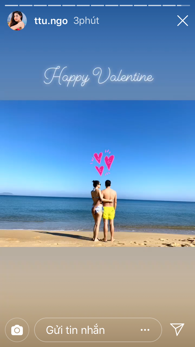 Valentine đầu sau kết hôn, Thanh Tú được ông xã U40 chiều chuộng khó tin-2