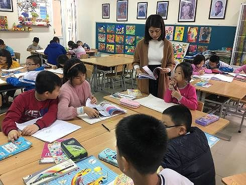 Tuyển sinh lớp 6 song bằng: Học sinh thi Toán và Tiếng Anh-1