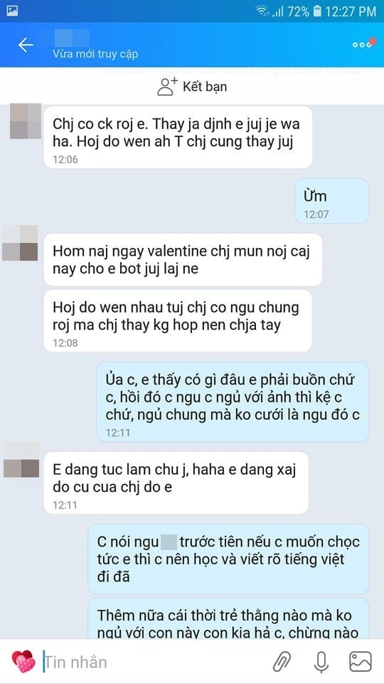 Valentine bị người yêu cũ của chồng nhắn tin khoe bọn chị đã ngủ với nhau, vợ trẻ phản đòn ai nghe cũng hả hê-2