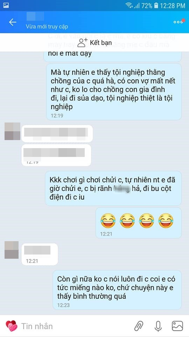 Valentine bị người yêu cũ của chồng nhắn tin khoe bọn chị đã ngủ với nhau, vợ trẻ phản đòn ai nghe cũng hả hê-1