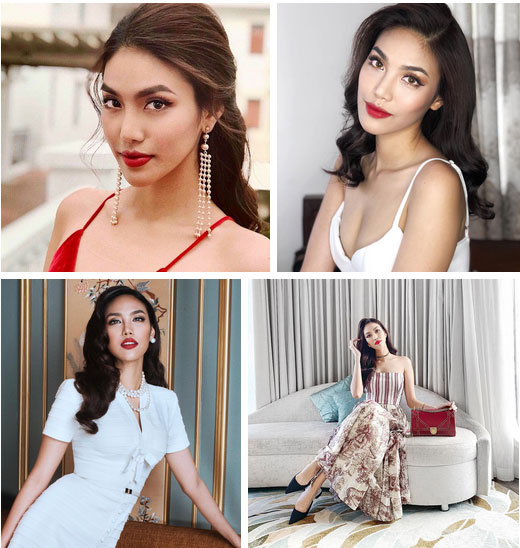 Có thể gọi Lan Khuê là nữ hoàng son môi đỏ vì nhan sắc của cô là sự tổng hòa tất thảy những yếu tố này-4