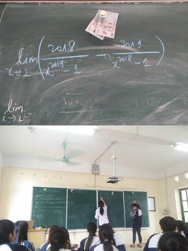 Thầy giáo ra bài toán quốc dân, học sinh nào cũng muốn giải nhưng đời không như là mơ-1