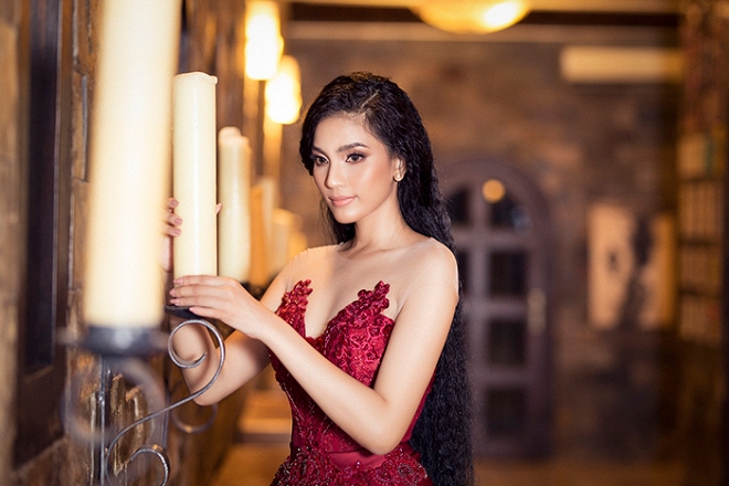 Á hậu Trương Thị May quyền quý, đài các với loạt đầm dạ hội-10