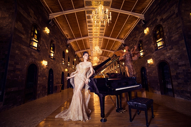 Á hậu Trương Thị May quyền quý, đài các với loạt đầm dạ hội-12