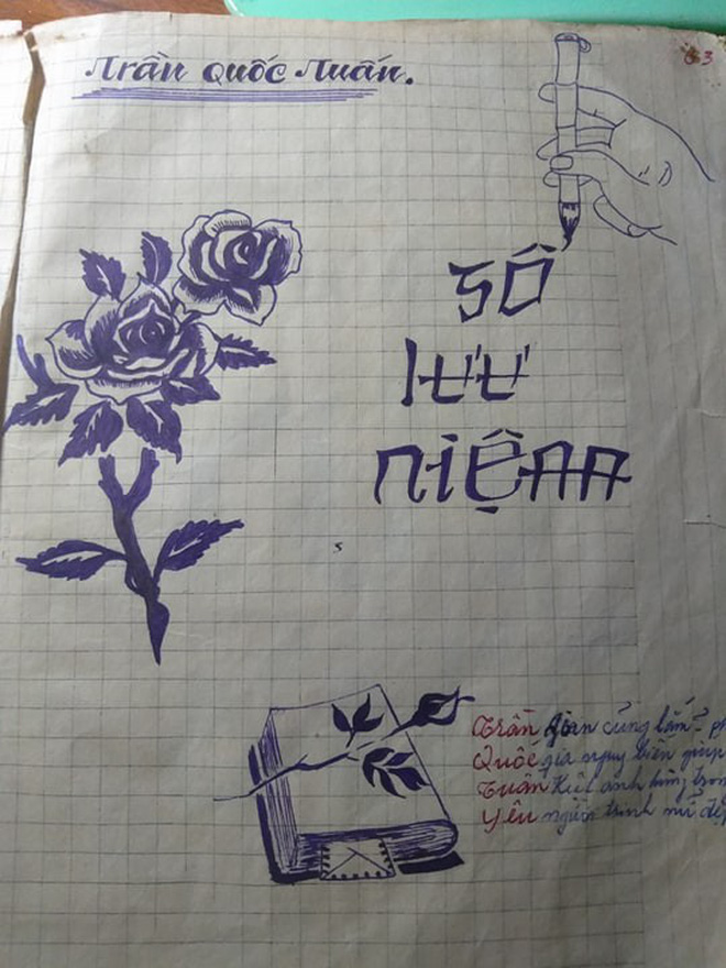 Cuốn sổ lưu niệm ghi lại thời thanh xuân bá đạo của bố mẹ: Kết nghĩa anh em cũng phải được cả lớp đóng dấu đỏ phê duyệt-2