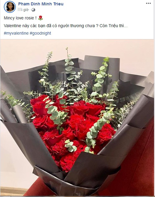 Nghi vấn Minh Triệu tặng Kỳ Duyên hoa hồng đỏ thắm nhân ngày Valentine, cả hai đang khéo léo công khai chuyện tình cảm?-3