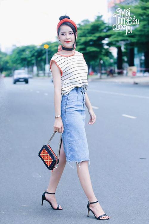 Có ai nhọ như Chi Pu, ngoài đời ăn mặc chất miễn bàn, lên phim lại bị chê sến sẩm-1