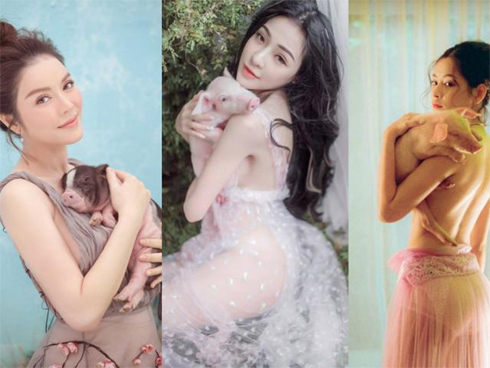 Ngân 98 lãnh đủ gạch đá vì tốc váy lộ nội y mà còn tự hào vì giống Phạm Băng Băng-6