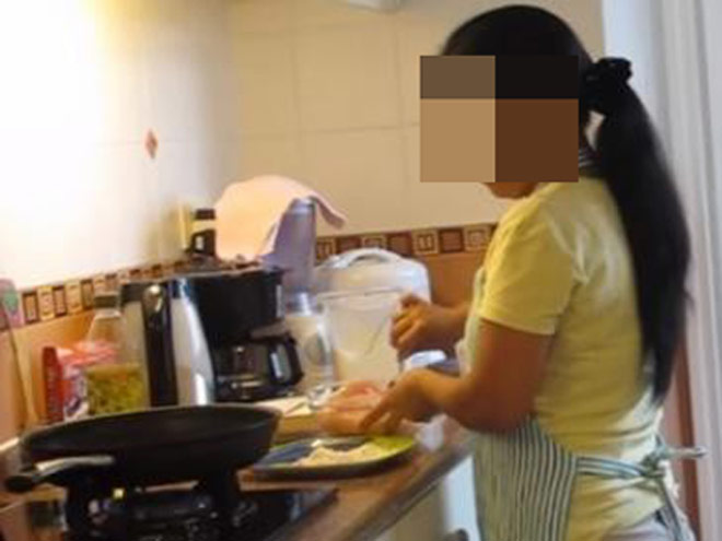 Mẹ chồng - nàng dâu xung đột vì ô sin bơm đểu”-1