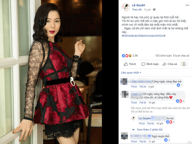 Không cần sụn mũi giả, Lệ Quyên vẫn biến” nhan sắc trẻ đẹp như gái 20 bằng cách này-1