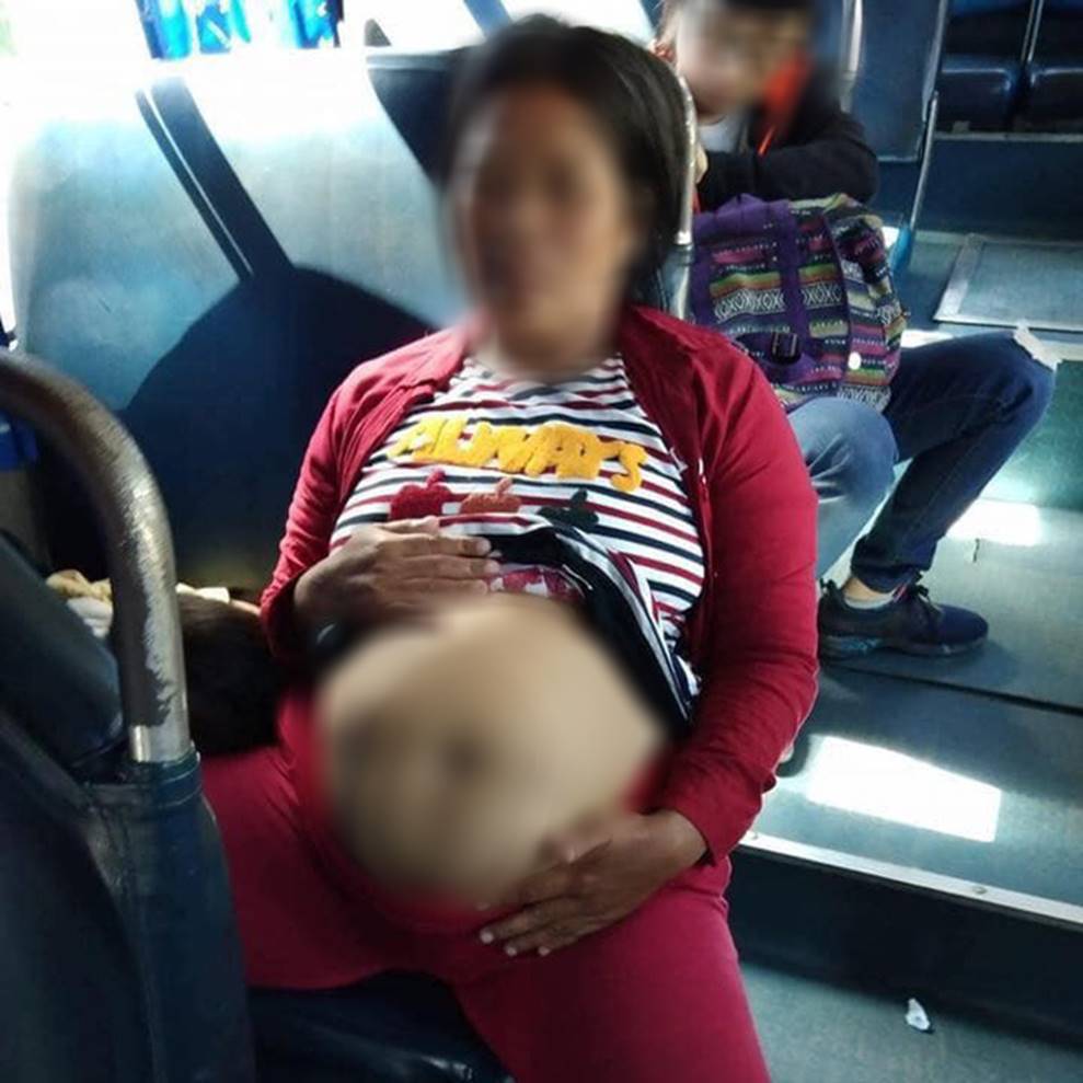 Hành khách cùng tài xế xe buýt chung tay quyên góp 4 triệu đồng, cuối cùng phát hiện thai phụ dùng... bụng mỡ để lừa đảo-1