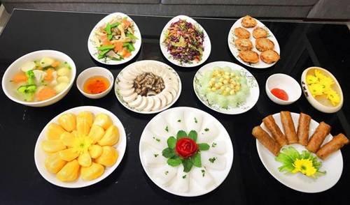 Gợi ý mâm cỗ chay cúng Rằm tháng Giêng đầy đủ ai cũng có thể làm theo-1