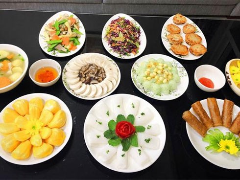 Gợi ý mâm cỗ chay cúng Rằm tháng Giêng đầy đủ ai cũng có thể làm theo
