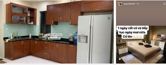 Duy Mạnh sang Trung Quốc thi đấu, Quỳnh Anh ở nhà lo nội trợ đúng chuẩn bạn gái nhà người ta-3