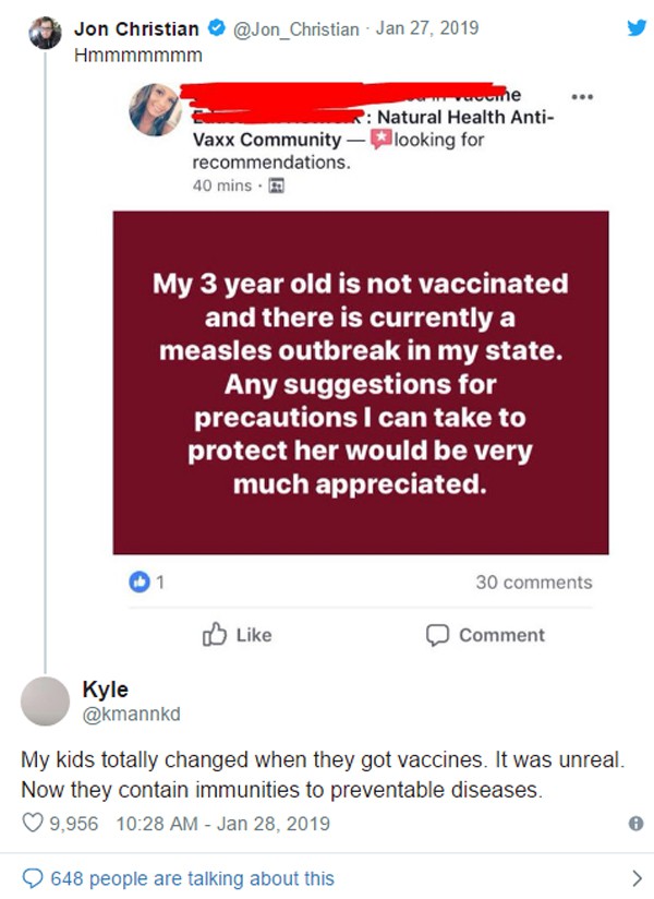Anti vaccine: Khi có những đứa trẻ chết vì dịch bệnh thì người đau đớn hối hận là cha mẹ còn nhóm truyền bá thì lặn mất tăm”-5