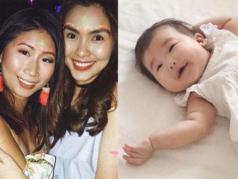 Hết em chồng giờ đến cháu của Hà Tăng cũng được chú ý vì quá đáng yêu