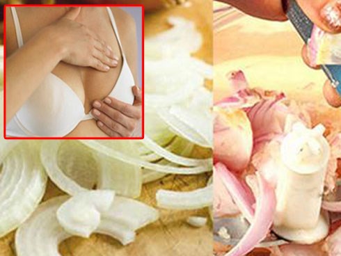 Tận dụng củ hành tây còn thừa trong bếp bạn có thể khiến vòng 1 tăng size nhanh chóng