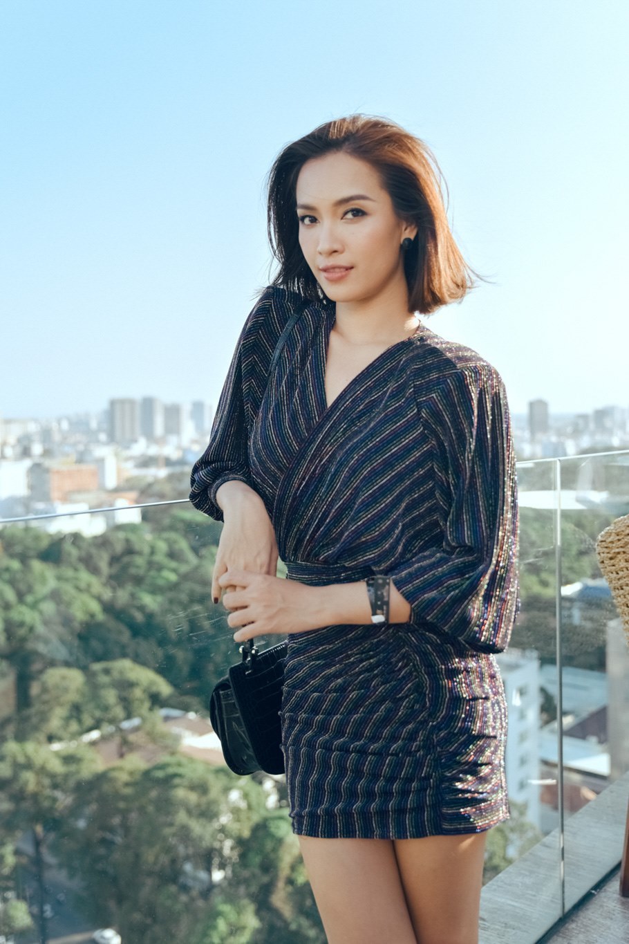 Siêu mẫu Hà Anh sexy táo bạo sau 7 tháng sinh con-9