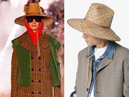 Cận cảnh chiếc nón cói Gucci trị giá 9 triệu đồng trông không khác gì nón bán 'rẻ bèo' đầy ở khu du lịch Việt Nam
