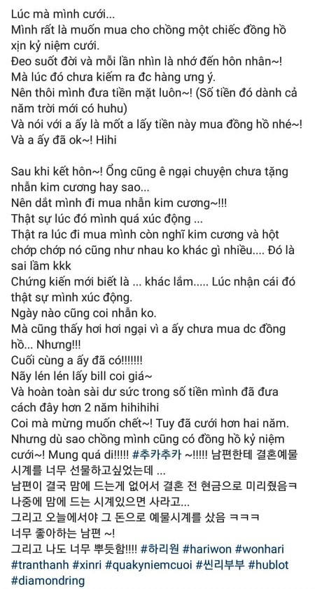 Hari Won khoe tặng Trấn Thành quà kỷ niệm cưới hơn nửa tỷ đồng, bật mí chi tiết thú vị về màn cầu hôn năm nào-3