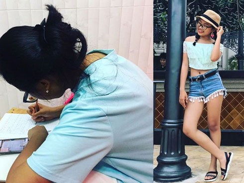 Phong cách ra phố sành điệu của Phương Mỹ Chi với short ngắn, quần rách te tua