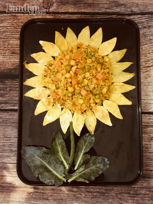 Thán phục mâm cơm chay ngũ hành Rằm tháng Giêng đẹp như bức tranh, không ai nỡ ăn của mẹ Hà thành-4