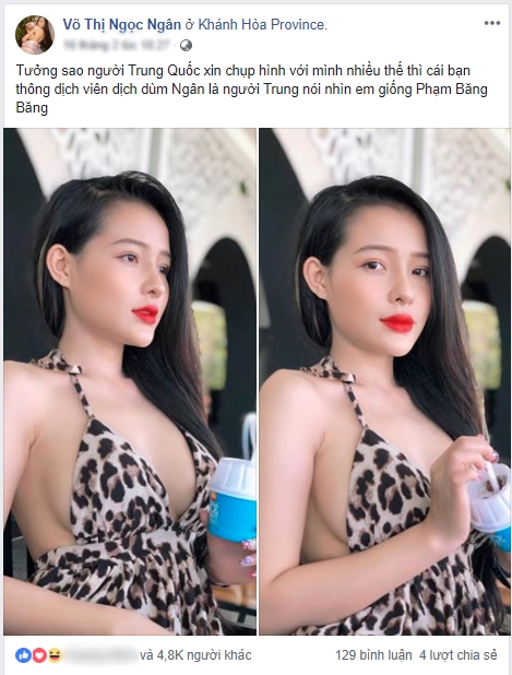 Ngân 98 lãnh đủ gạch đá vì tốc váy lộ nội y mà còn tự hào vì giống Phạm Băng Băng-2