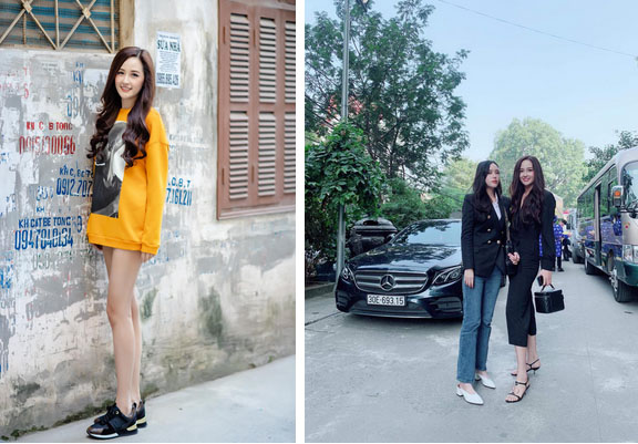 Lênh khênh trên đôi giày cao cỡ 20cm, Mai Phương Thúy cũng xin là chỉ ngồi chứ không dám đứng-1