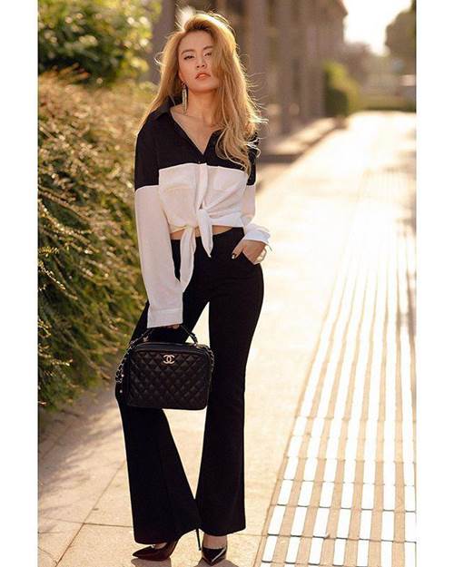 Thấp bé thì sao, cứ diện chuẩn như Hoàng Thùy Linh, Hòa Minzy là tăng cả 10cm chiều cao-1