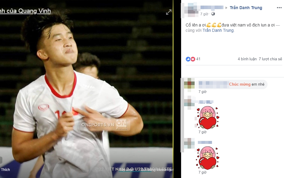 Giọt nước mắt trên sân cỏ: Hotboy phá lưới của U22 bật khóc sau khi giúp Việt Nam giành vé vào bán kết cúp Đông Nam Á-2