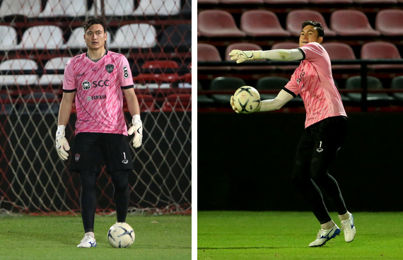 Yến Xuân thu hút trên khán đài, theo dõi bạn trai Văn Lâm bắt trận ra mắt Muangthong United-10