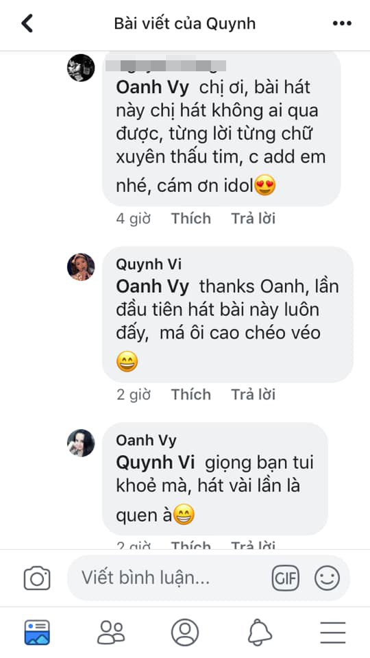 Sau ồn ào cướp hit, khi cùng hội ngộ trong một status Vy Oanh và Minh Tuyết lại có phản ứng bất ngờ-4