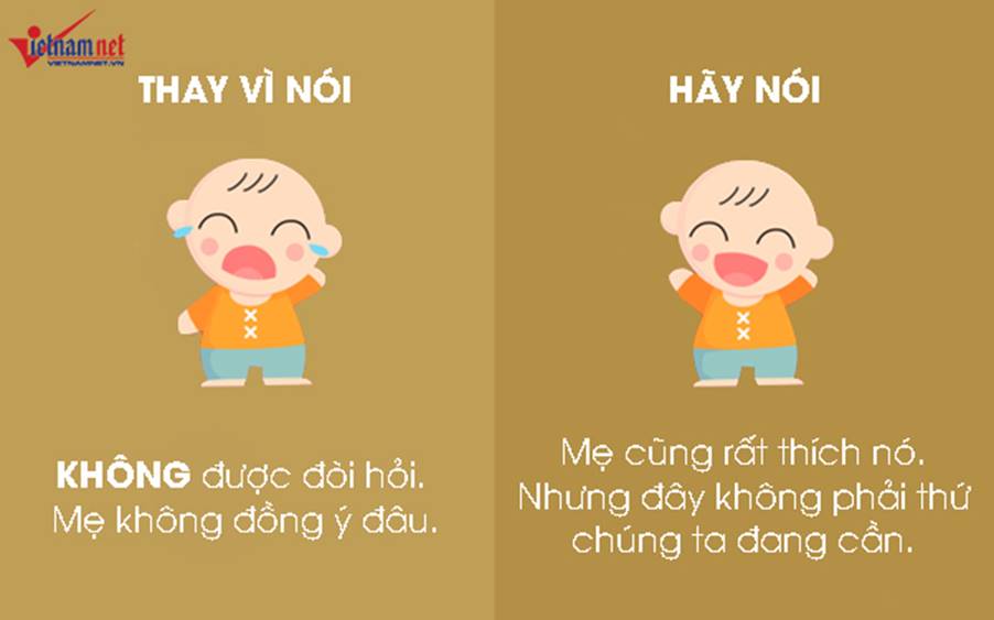 9 câu nói hữu hiệu thay vì nói không” với trẻ-9