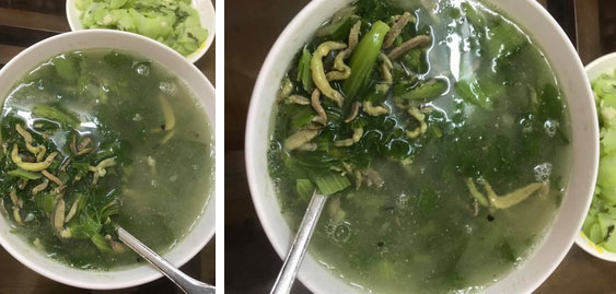 Khoe món đặc sản yêu thích, cô gái trẻ khiến dân tình sợ hãi vì thứ được đem ra nấu canh-3