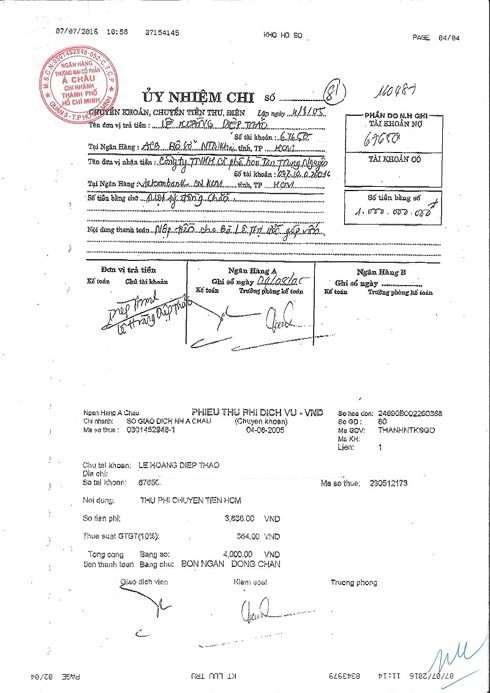 Mẹ chồng khẳng định Cô góp sức nhưng tiền bạc thì không”, bà Lê Hoàng Diệp Thảo tung chứng cứ còn giữ từ 2005 để phản bác-4