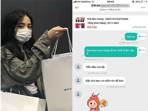 Shop online ú ớ khi khách tiết lộ lý do 