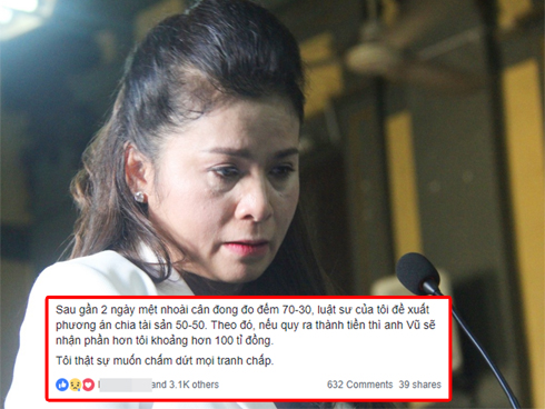 Bà Lê Hoàng Diệp Thảo nhắn gửi tới chồng: Một người là đại trượng phu sẽ cho vợ con, còn mình đi tạo lập cái mới-2