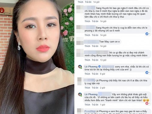 Lê Phương đáp trả gay gắt sau khi bị chỉ trích chảnh choẹ với fan