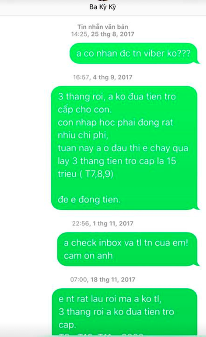 Lý Phương Châu tung bằng chứng tố Lâm Vinh Hải thiếu trung thực khi kể chuyện không được gặp và trợ cấp cho con-3